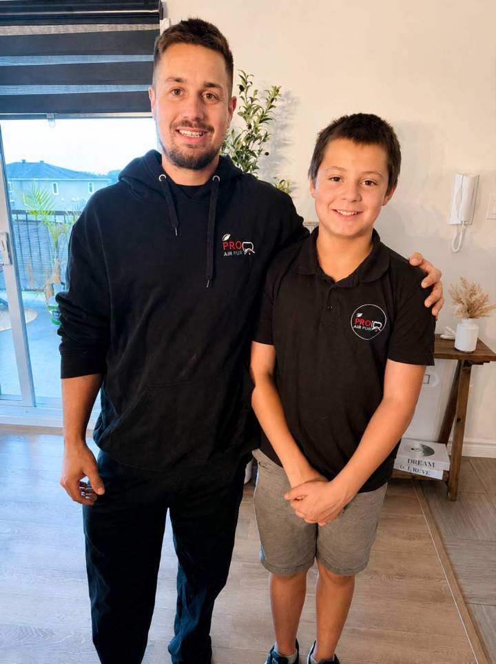 fils et papa