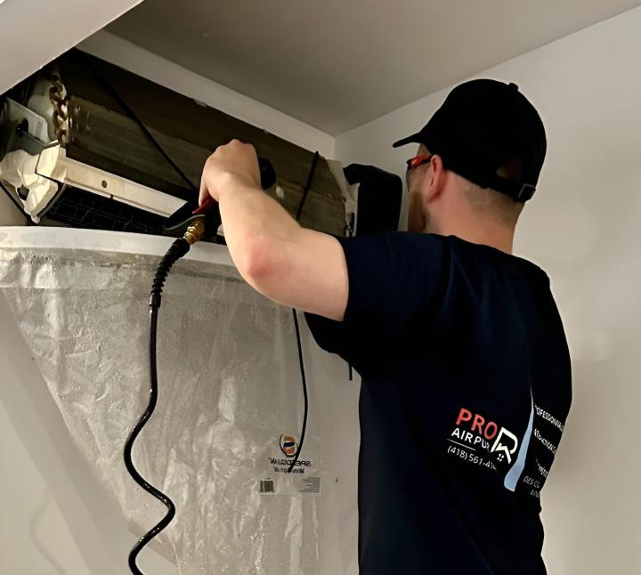 Nettoyage de climatiseur mural Québec